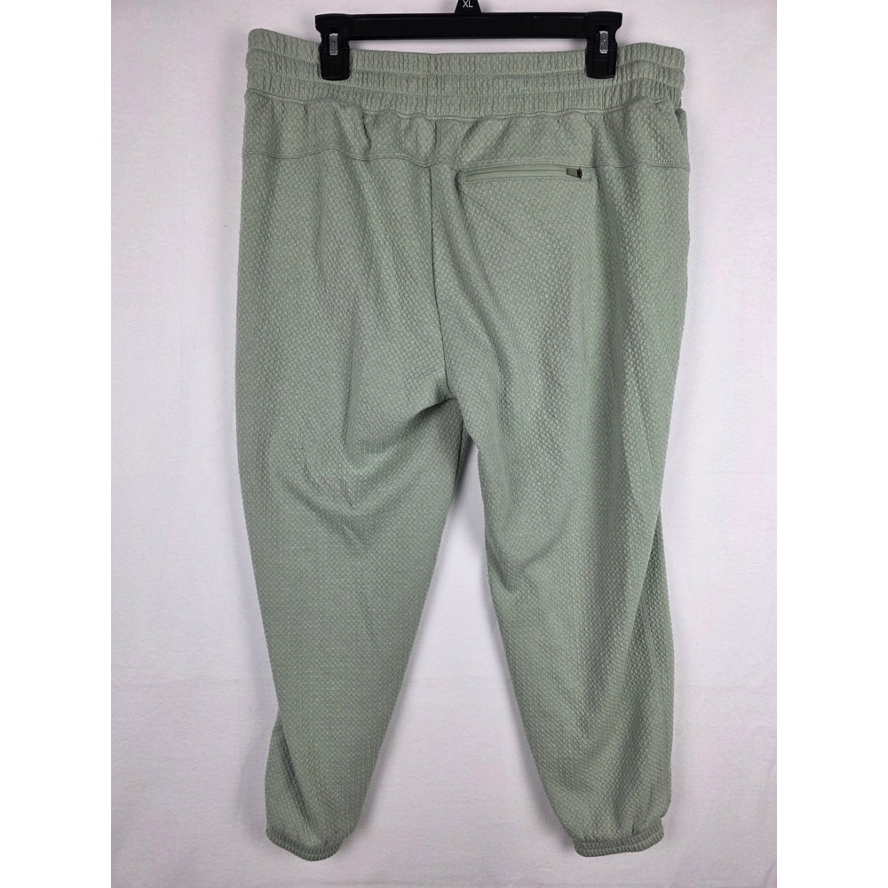 Marika Womens Sage Green Textured Jogger Pants XL Drawstring Pockets Activewear - Picture 8 of 10